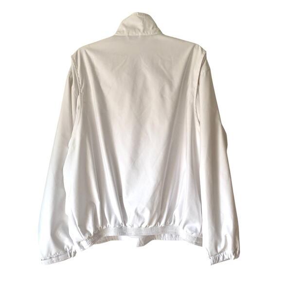 Vintage Polo Ralph Lauren White Quarter Zip Jacket Windbreaker size large - Picture 5 of 11